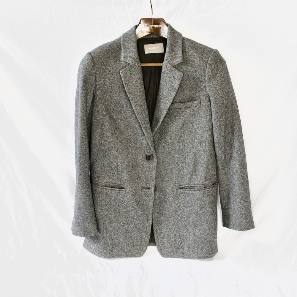 Everlane Grey Blazer Size 2